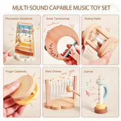 Smartwo cloud-shaped xylophone for early rhythm and coordination