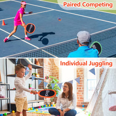 Smartwo bright foam balls improve visibility during play.