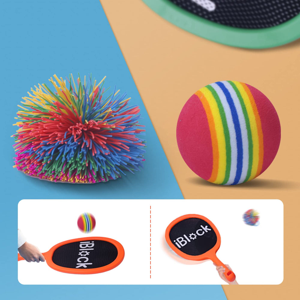 Smartwo drawstring bag keeps paddles and balls portable for travel.
