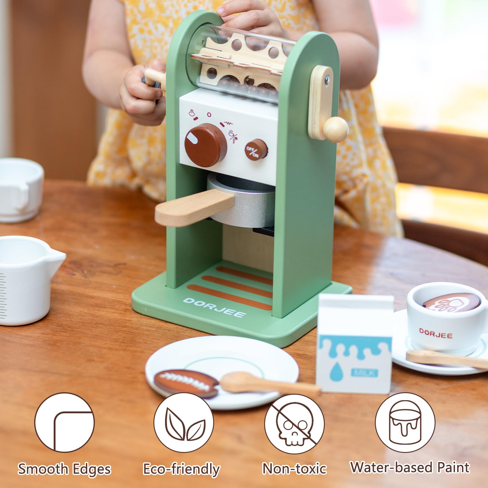 Smartwo latte pattern pads guide kids in creative beverage design.