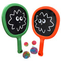 Smartwo portable paddles and bouncy balls set for outdoor play for all ages.
