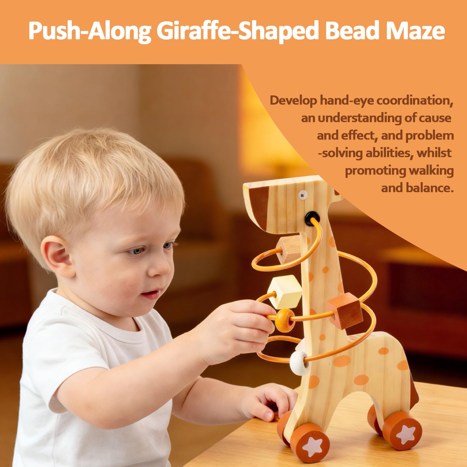 Smartwo shape sorting cube supports color and shape recognition during play.