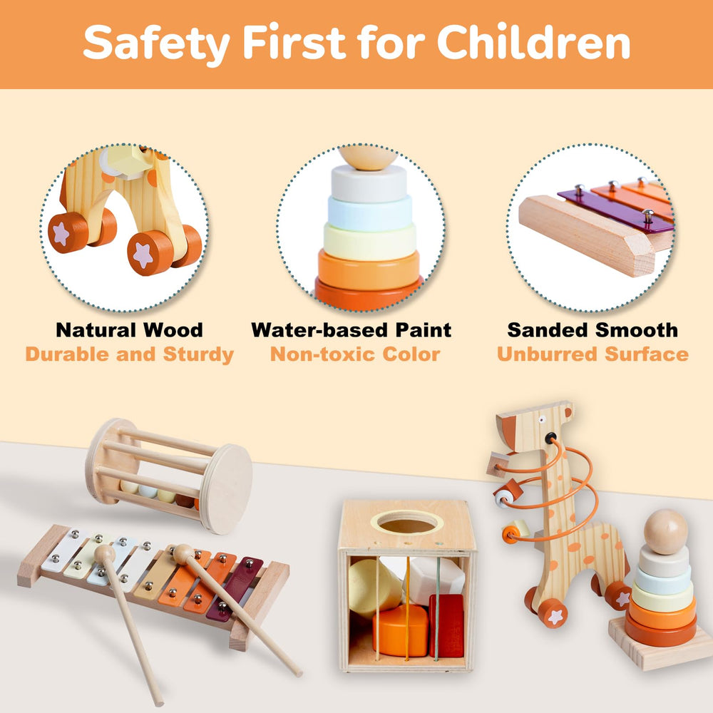 Smartwo total Montessori toy set provides versatile open-ended playtime.