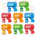 SmartYeen 8-pack red bubble gun for group outdoor play and festivals
