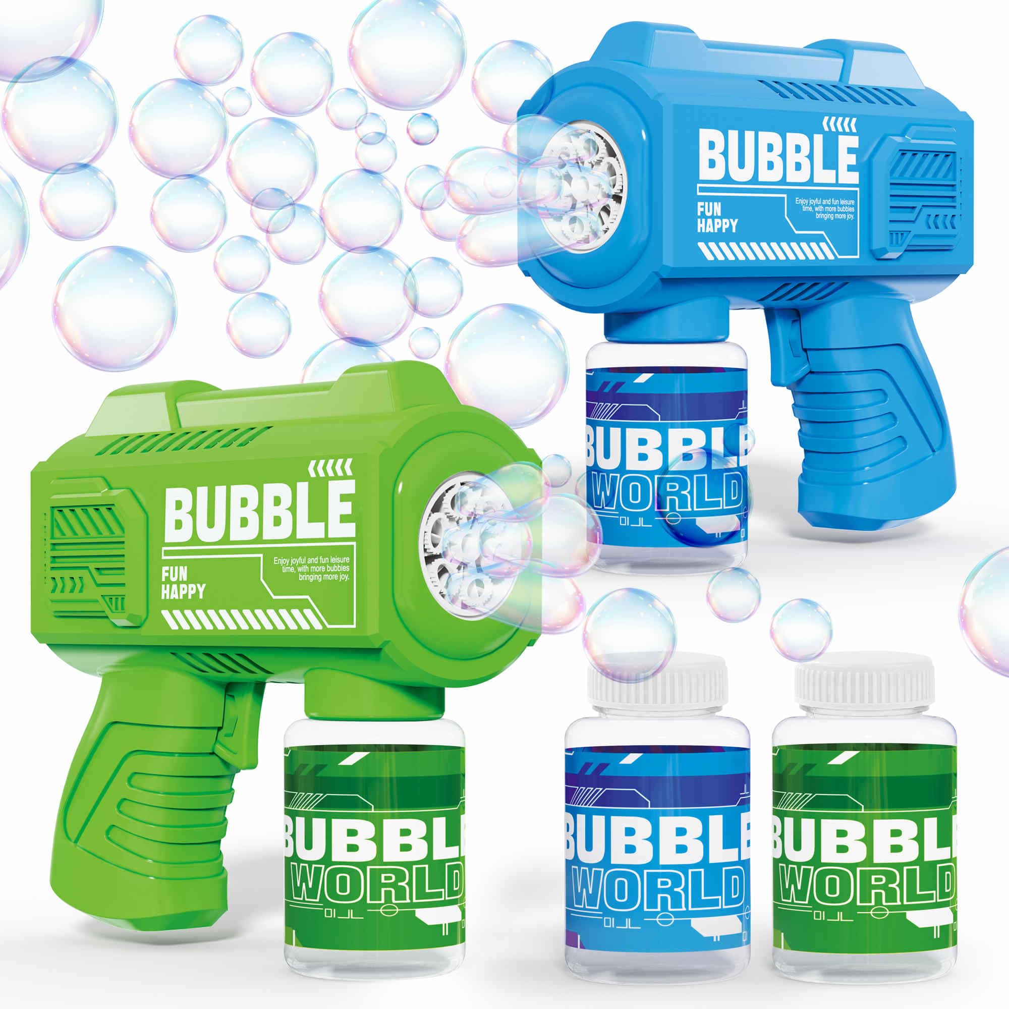 SmartYeen 12-bottle bubble solution kit refills bubbles quickly and safely