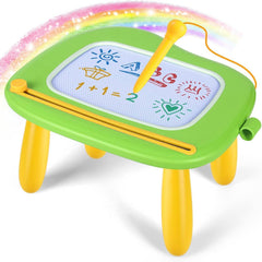 Smasiagon magnetic doodle board green for mess-free toddler drawing and early creativity