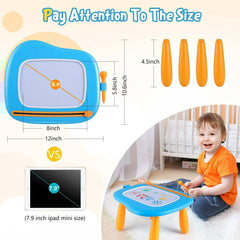 Smasiagon magnetic board colors area offers vivid doodles and color recognition practice