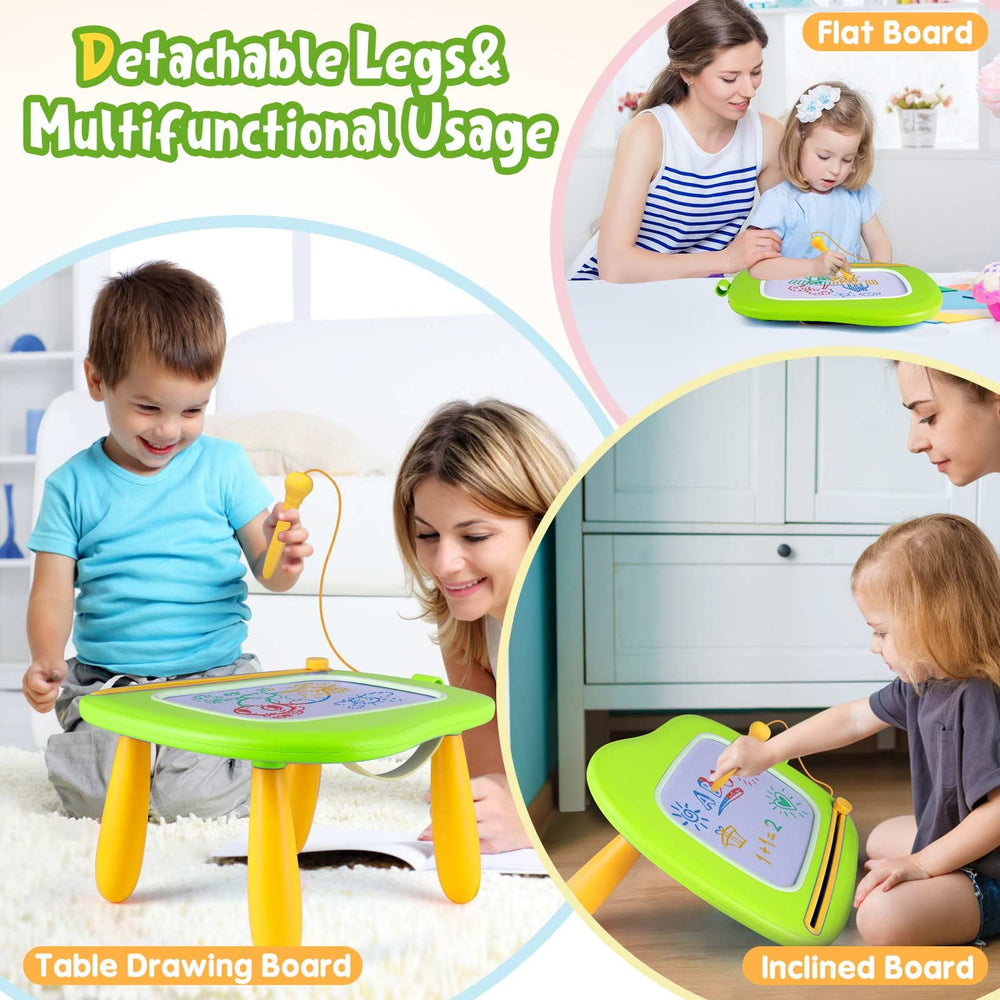 Smasiagon reusable toddler board saves walls by replacing paper and crayons