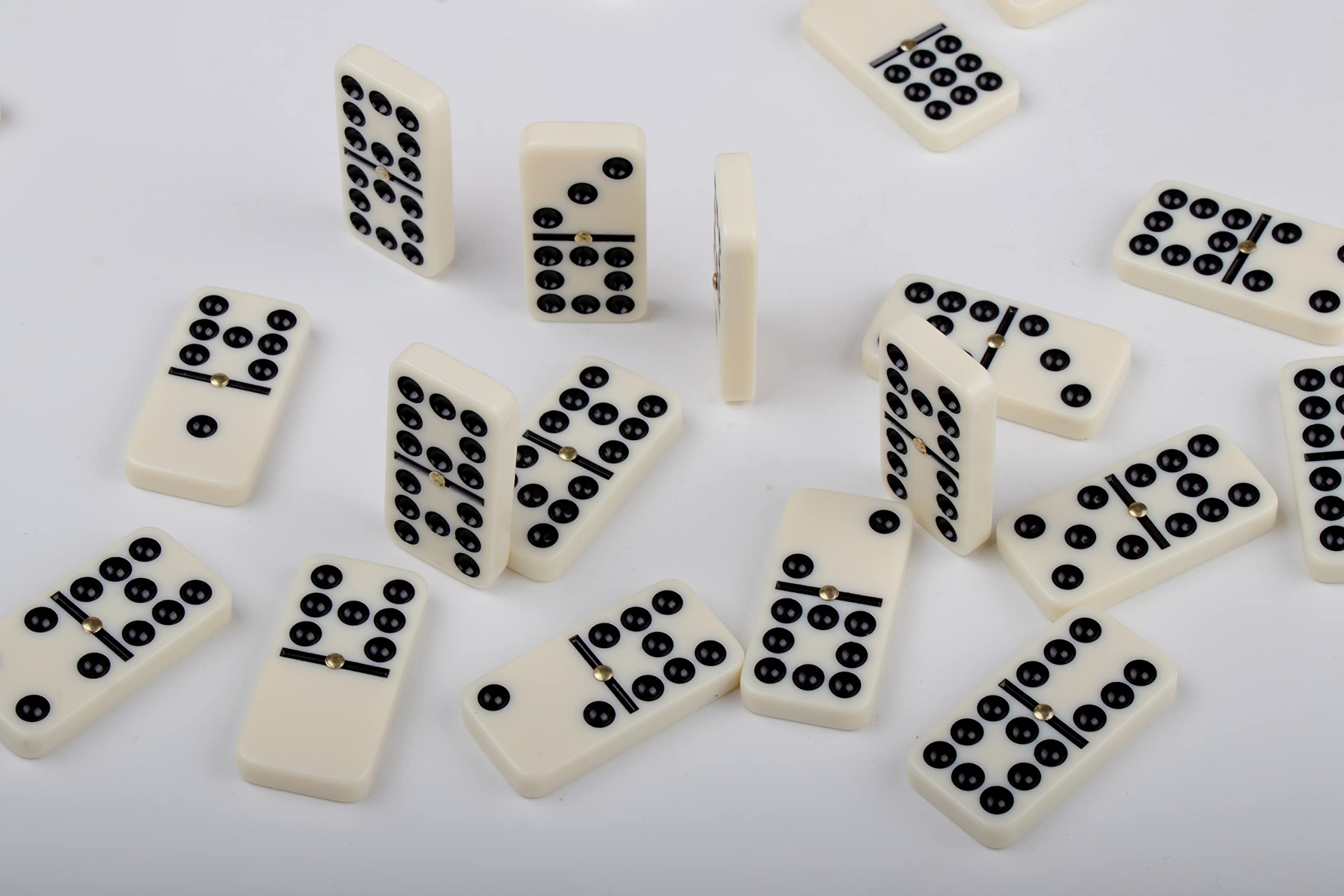 Smilejoy dominoes set supports 2 to 4 players for versatile play.