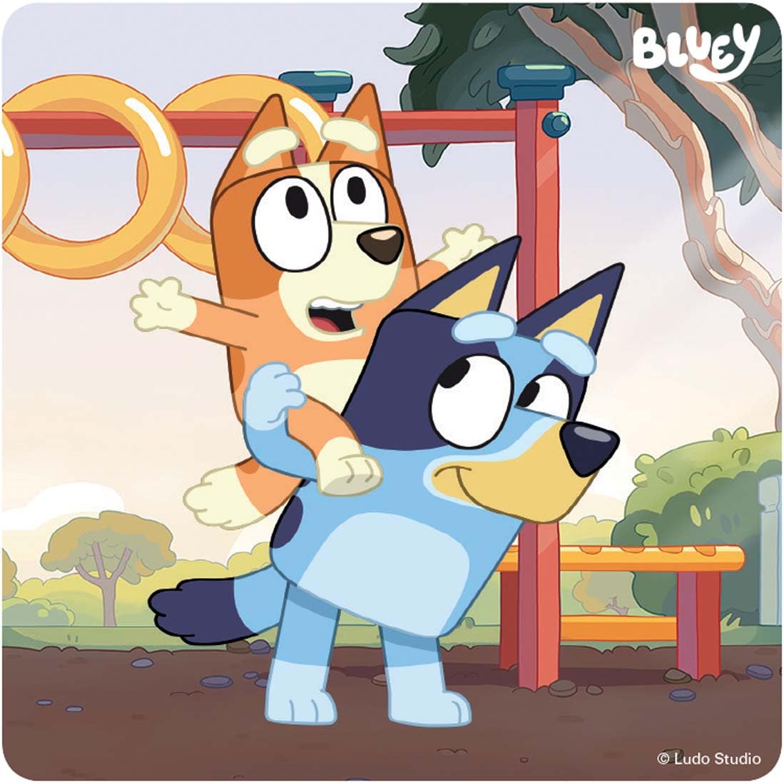 Bluey & Friends characters by SmileMakers for notebooks and lunch boxes.