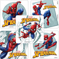 SmileMakers Ultimate Spiderman sticker design collection shows vivid Spidey action for kids' crafts