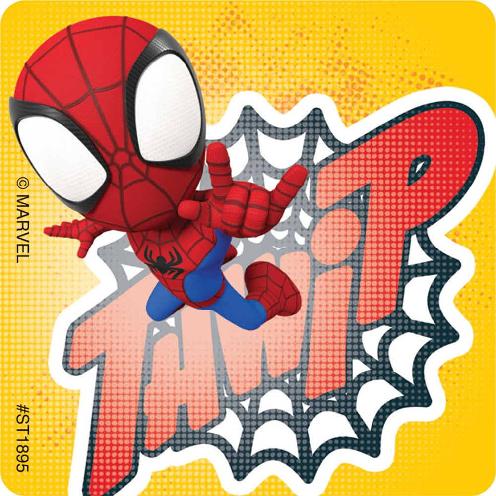 SmileMakers Spidey & His Amazing Friends design 3 Ghost-Spider midair for classroom motivation