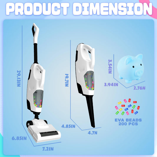 SMILESSKIDDO 2-in-1 nozzle switching for varied pretend tasks