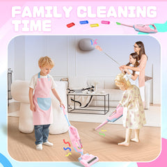 SMILESSKIDDO child-sized apron enhances pretend housekeeping