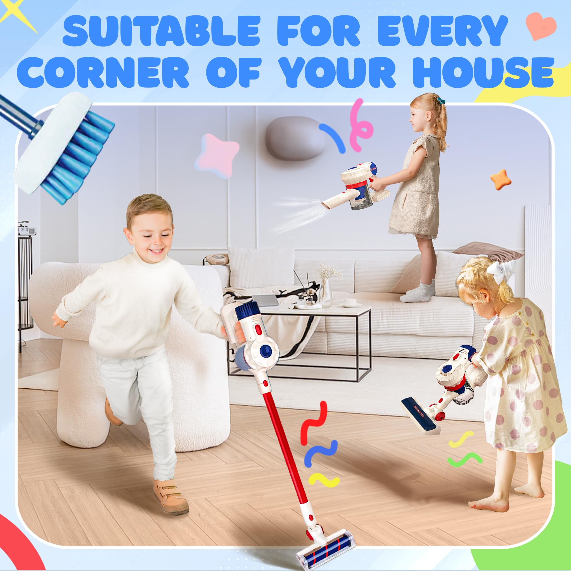 SMILESSKIDDO child-cleaning toy collection supports imaginative play and motor skills.