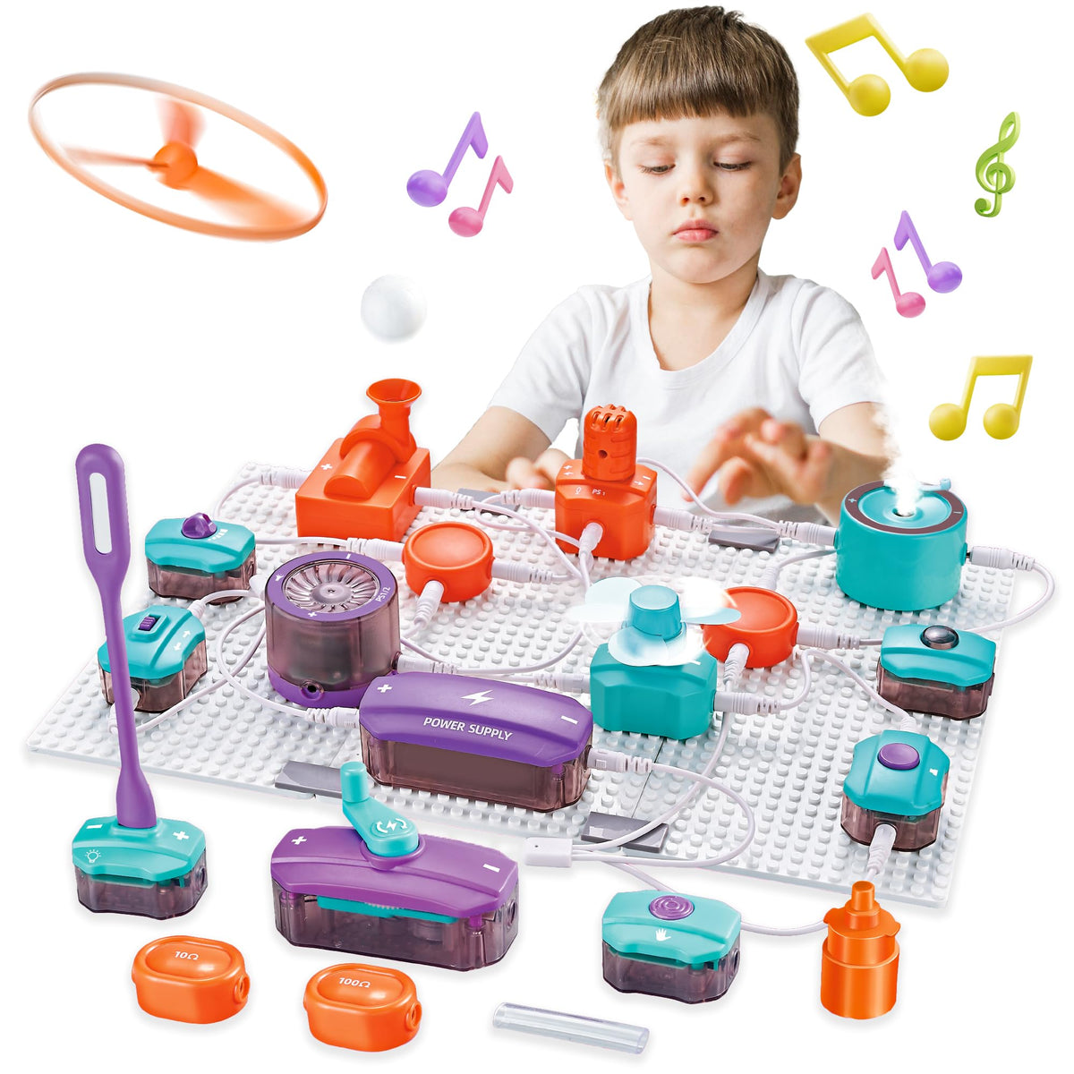SMILESSKIDDO circuit board kit projects: hands‑on learning with 100+ ideas