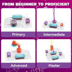 SMILESSKIDDO education-stem-kit with colorful guides boosts curiosity.