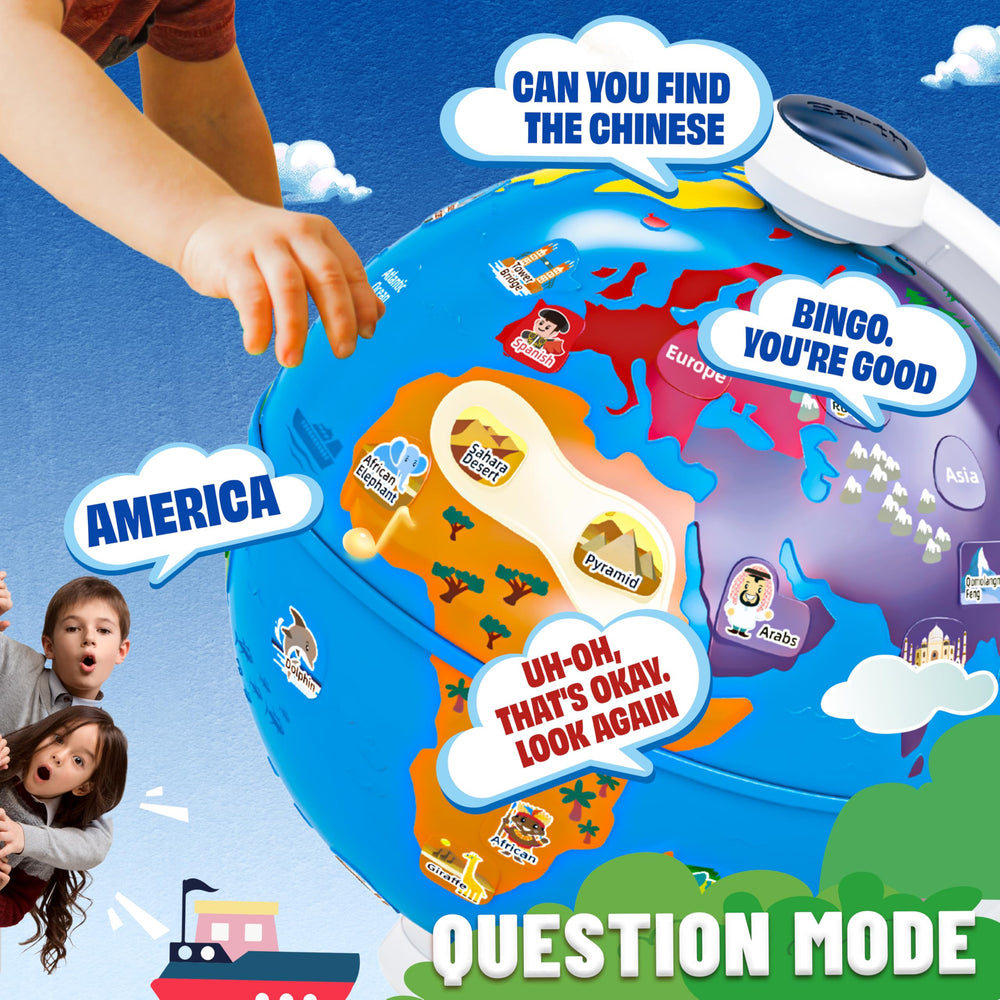 SMILESSKIDDO Globe battery-demo highlights quick setup and kid-friendly play.