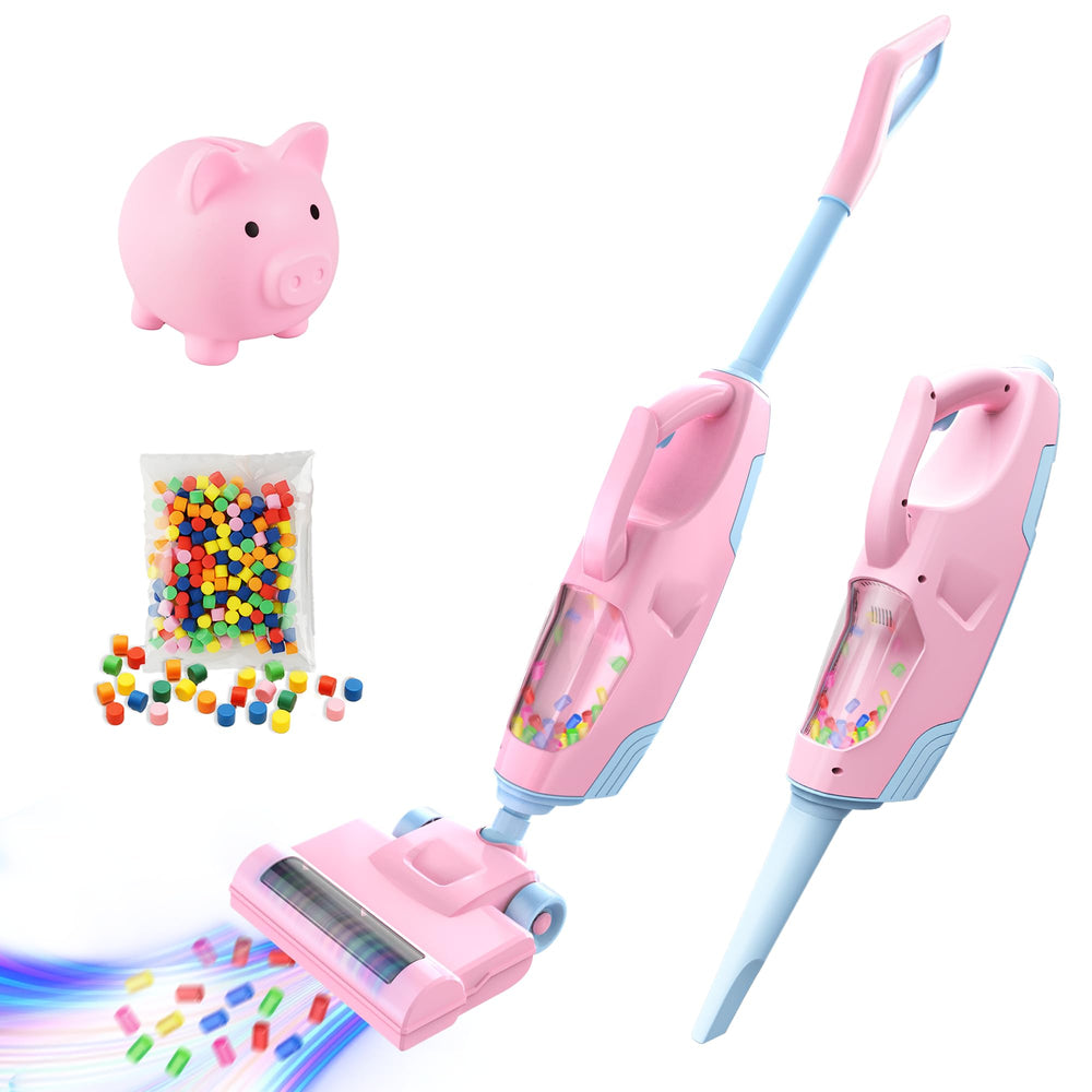 SMILESSKIDDO toy vacuum unit for authentic pretend cleaning and responsibility-building.