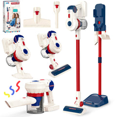 SMILESSKIDDO kids vacuum with 3-in-1 suction for interactive cleaning play.