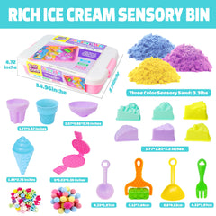 SMILESSKIDDO 3.3lb space sand stays pliable for open-ended play