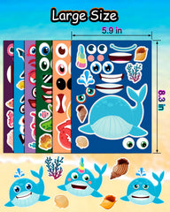 SmilinFit party favors and goody bag inserts with animal stickers