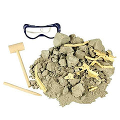 Smithsonian Diggin' Up Dinosaurs sand block fossil for hands-on discovery.