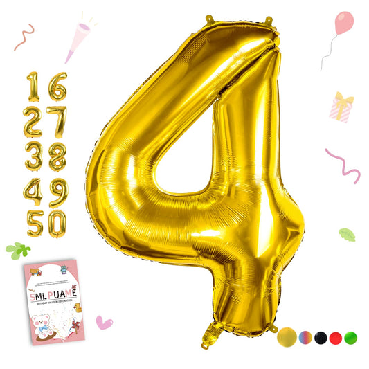Smlpuame gold 0-balloon adds bold wall decor for celebrations