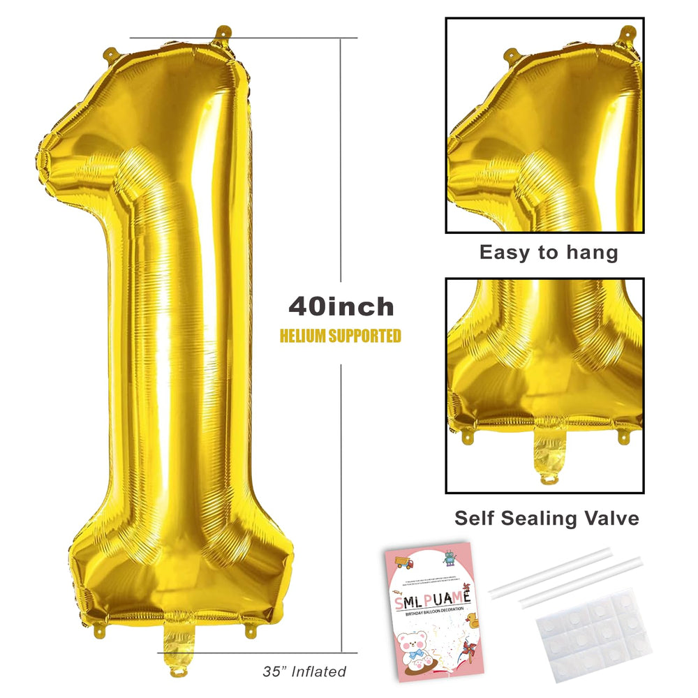 Smlpuame premium foil balloon reflects light with a luxurious shine.