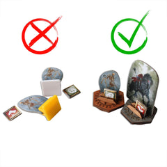 SMONEX Frosthaven board game accessory keeps health tokens organized during sessions