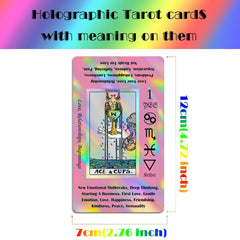 Smoostart pink tarot deck packaging displayed for gift-ready presentation