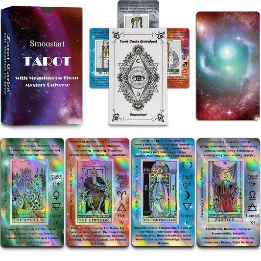 Smoostart tarot cards for beginners with meanings to guide new readers