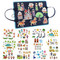 SmoothNovelty flannel board duck theme for imaginative storytelling and fine motor play