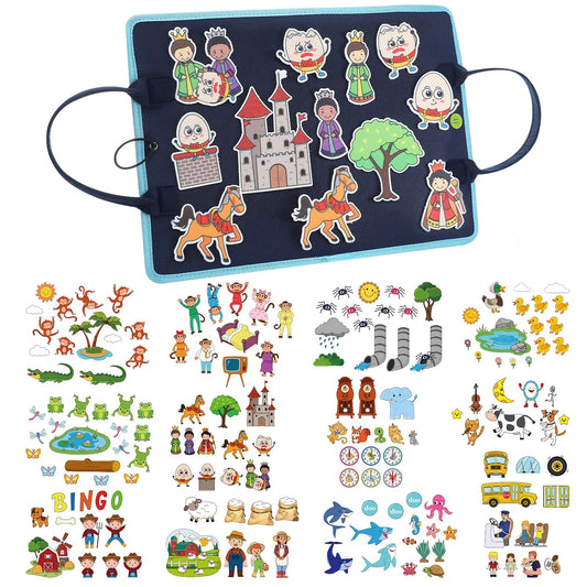 SmoothNovelty flannel board duck theme for imaginative storytelling and fine motor play