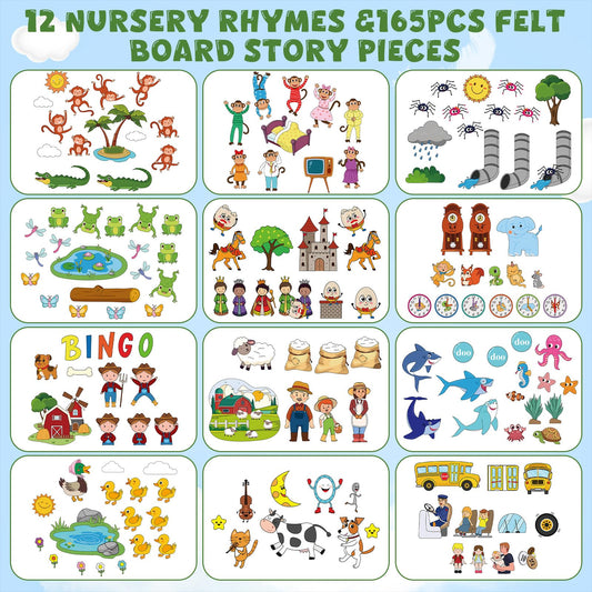 SmoothNovelty flannel board ocean theme supports interactive learning and language development