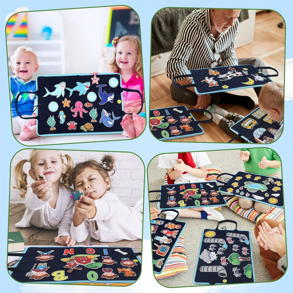 SmoothNovelty flannel board spider theme sparks curiosity and narrative creation