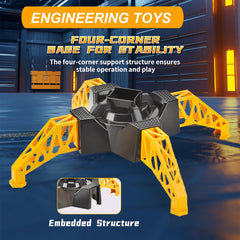SNACKTANT tower crane with 360° rotation for immersive play