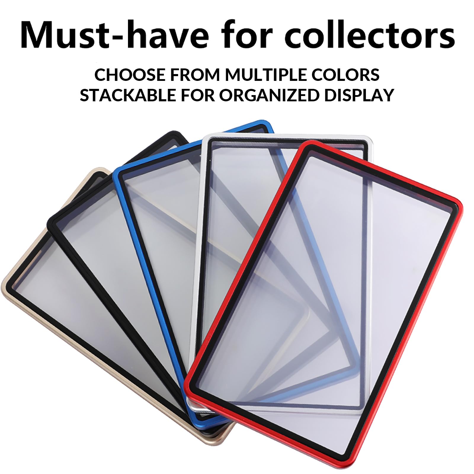 Snado precision-fit slab bumper case secures graded cards without movement.