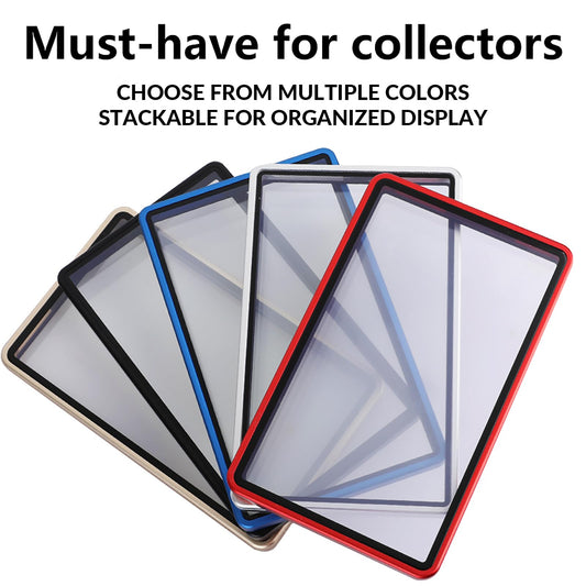 Snado precision-fit slab bumper case secures graded cards without movement.