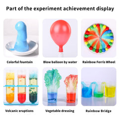 SNAEN large test tubes with scales for precise measurements during play