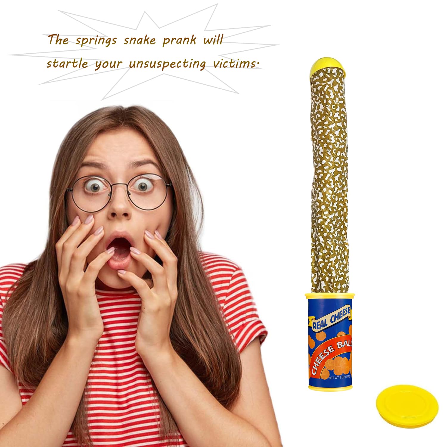 SnaFununy blue packaging helps set up a party prank quickly