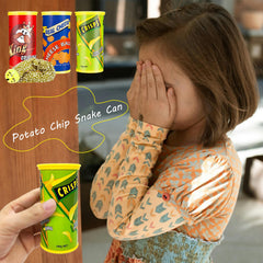 SnaFununy blue can in-use demonstrates reusable gag for pranks