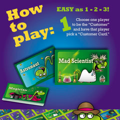 SNAKE OIL customer cards ready for lively role-play rounds.