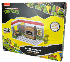 Snap & Switch Michelangelo figure included for action-packed TMNT play