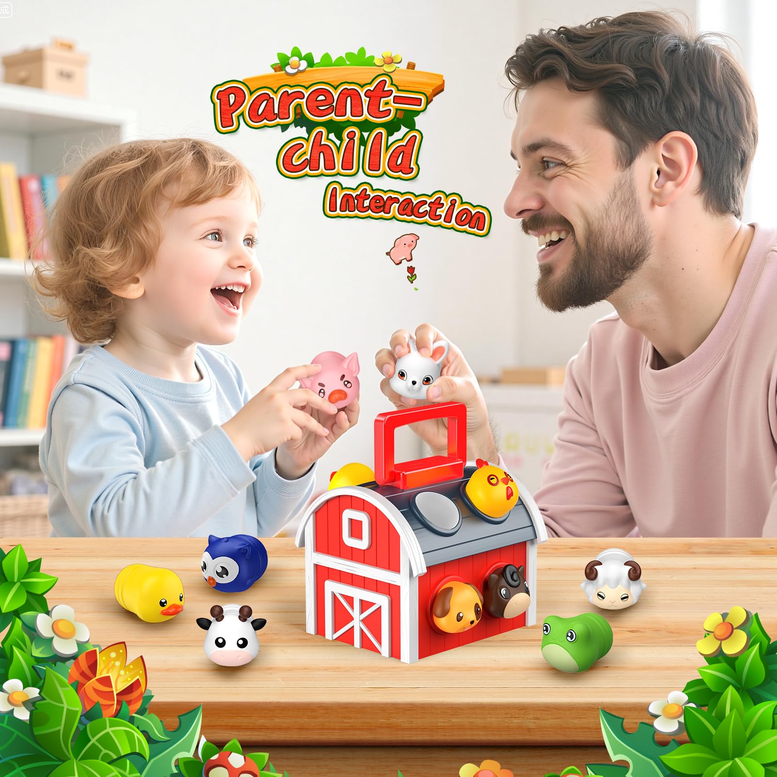 SnapGlowz color dots support sorting, matching, and color recognition during play.