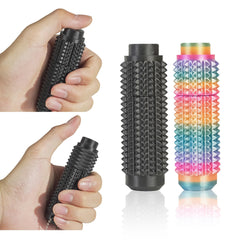 SnapMorph Little Ouchies spinning and click buttons promote focus and calm.