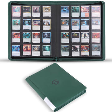Snekdy 1024-pocket binder with waterproof cover keeps cards protected and organized