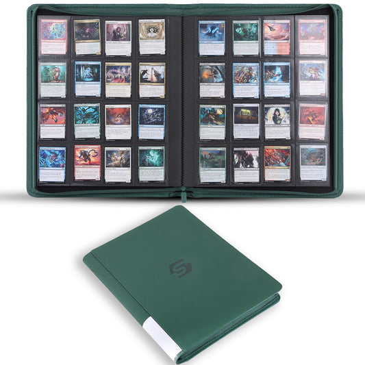 Snekdy 1024-pocket binder with waterproof cover keeps cards protected and organized