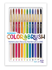 SNIFTY Colorbrush watercolor-pencil-in-one set for on-the-go art, blending colors easily.