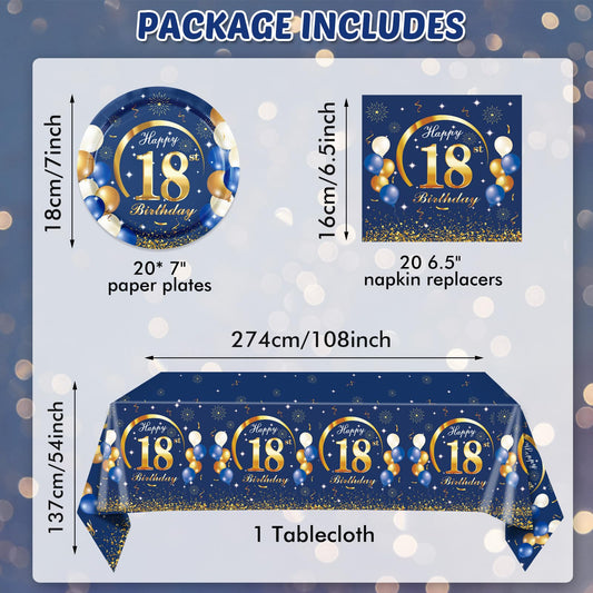 SNIMICS navy blue napkins with gold accents for quick cleanup and elegant tables